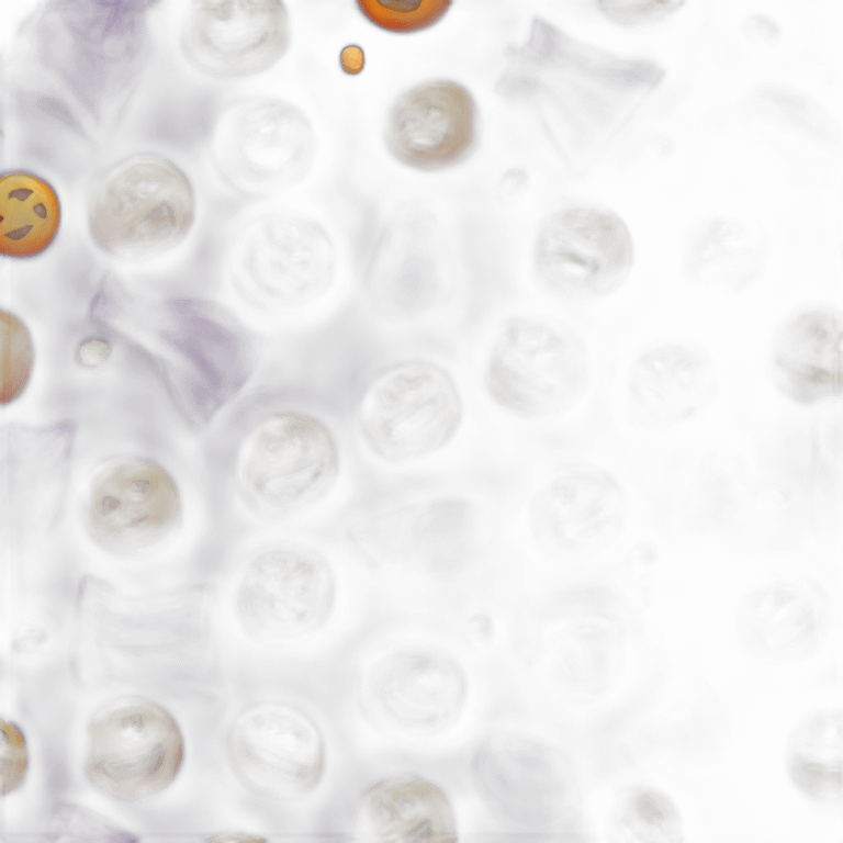 Bonbons dans un sac d'halloween emoji