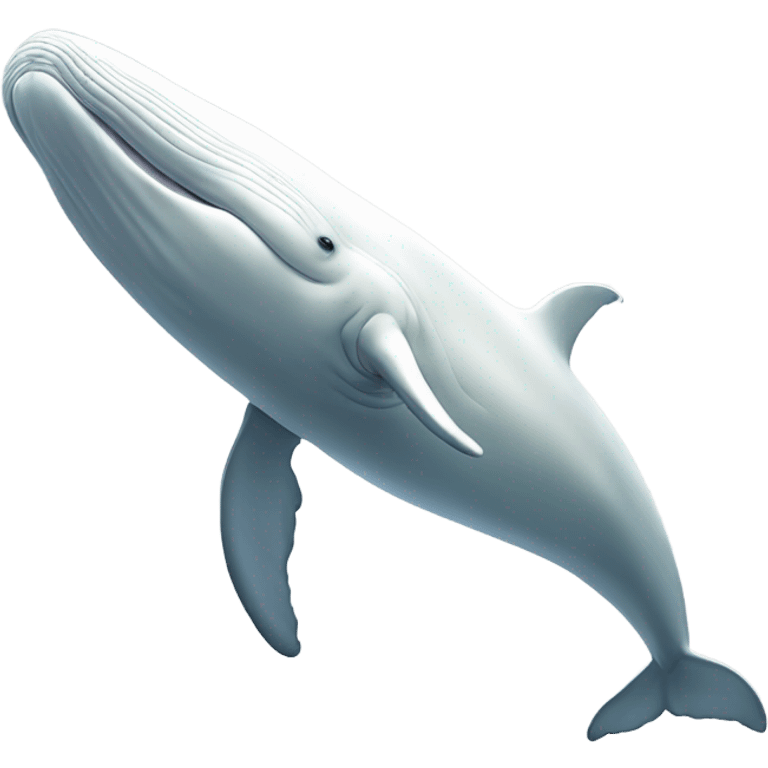 white whale , underside emoji