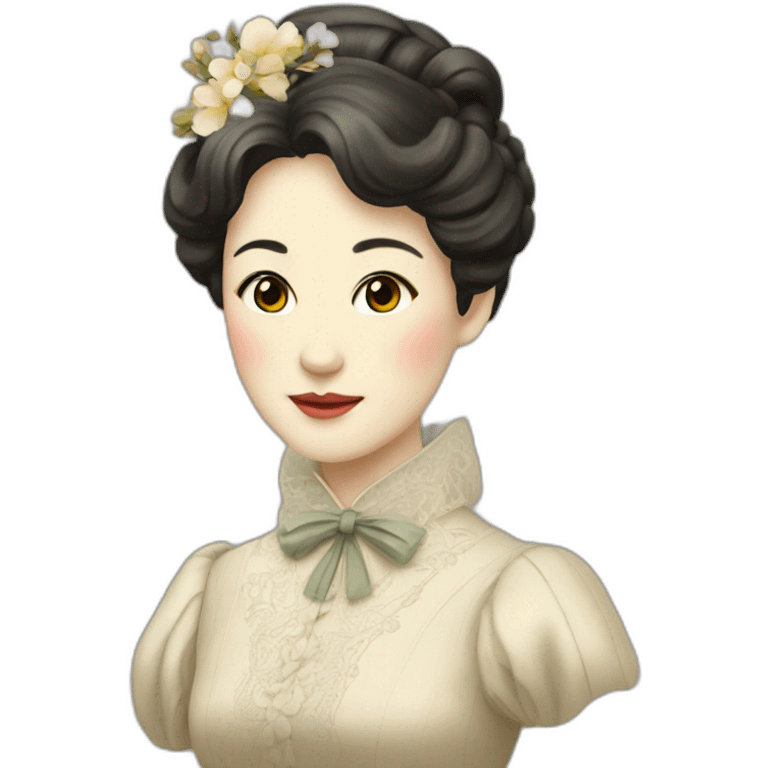 Tokyo Victorian Lady emoji