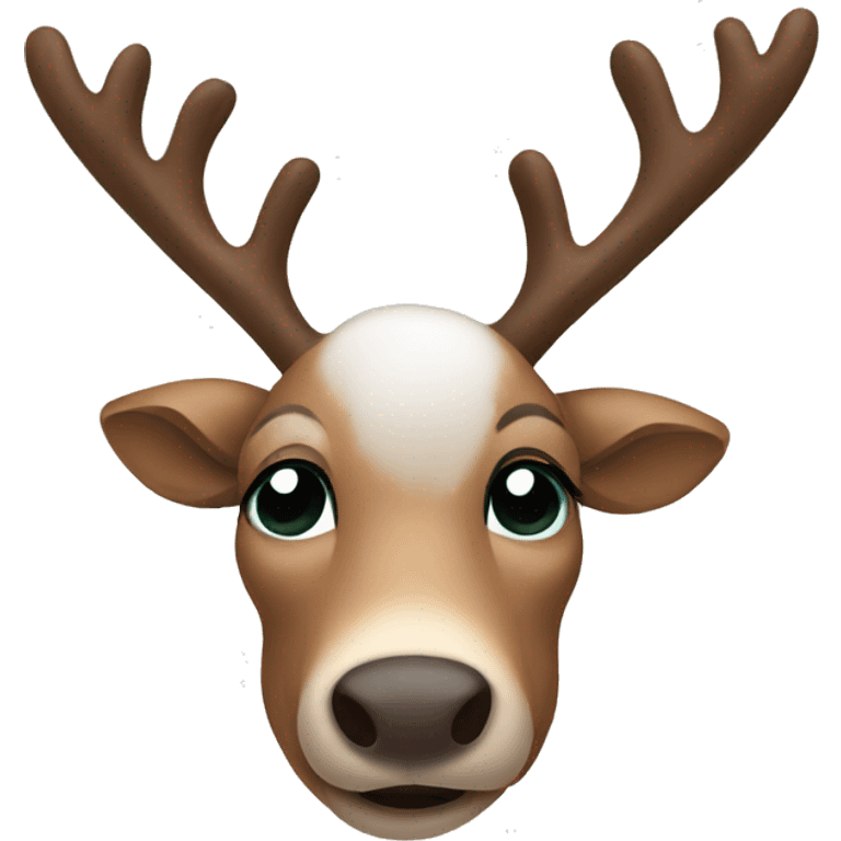 reindeer emoji