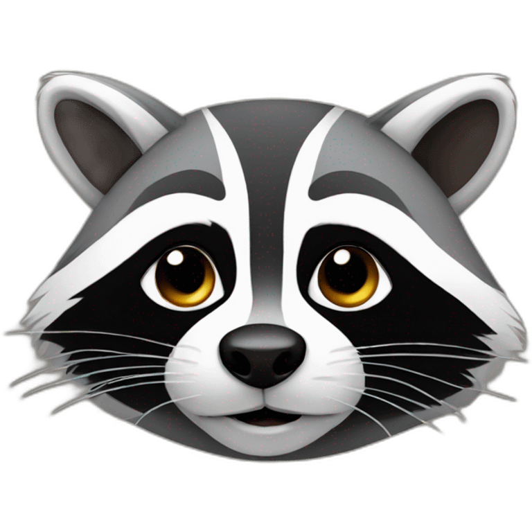 Racoon emoji