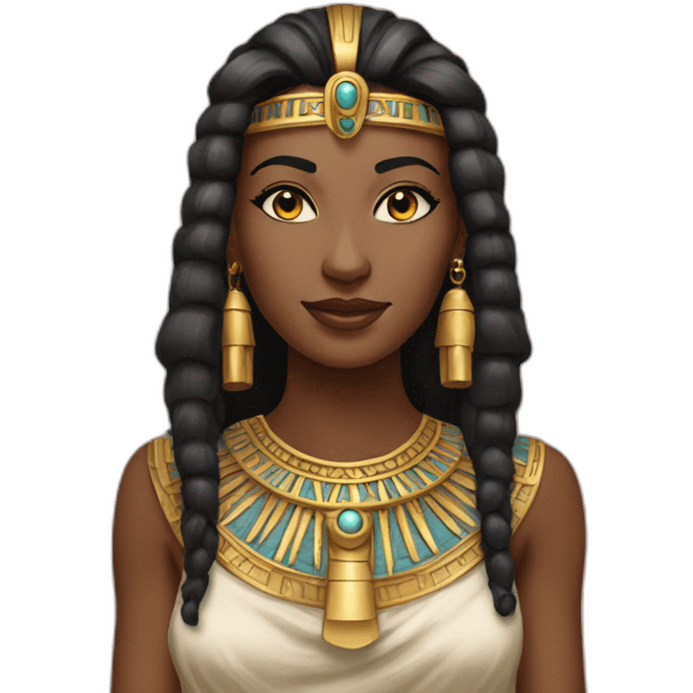 Ancient Egypt princess fair skin emoji