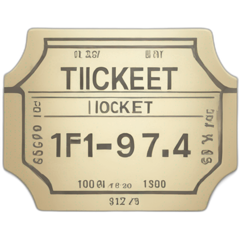 ticket emoji