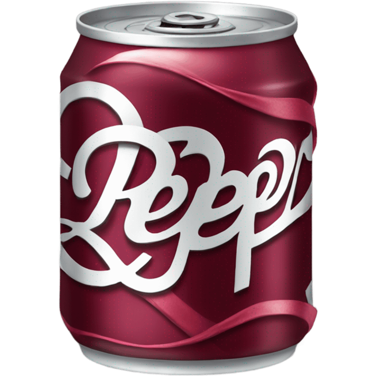 Dr Pepper with bow emoji