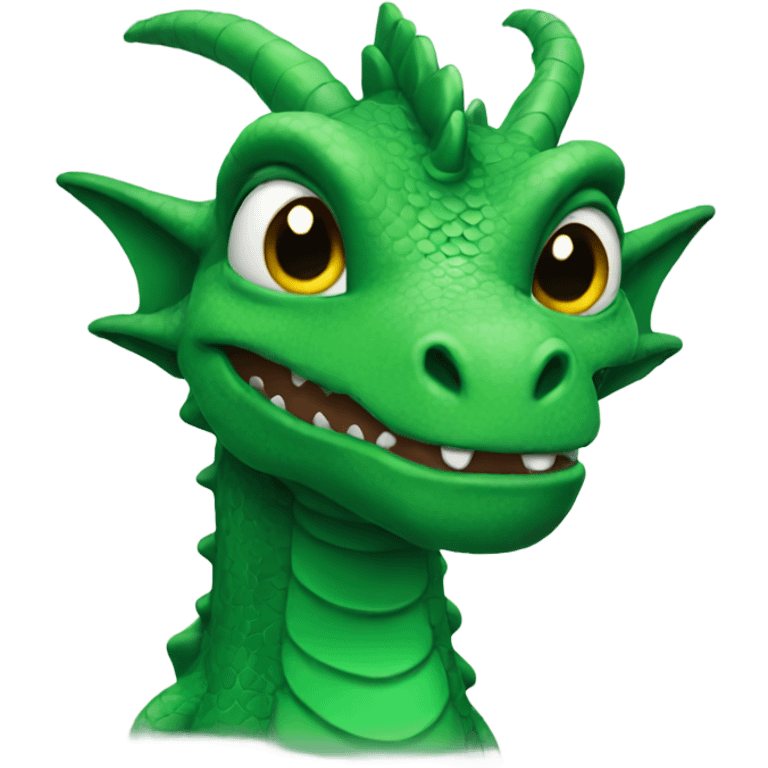 Green dragon emoji