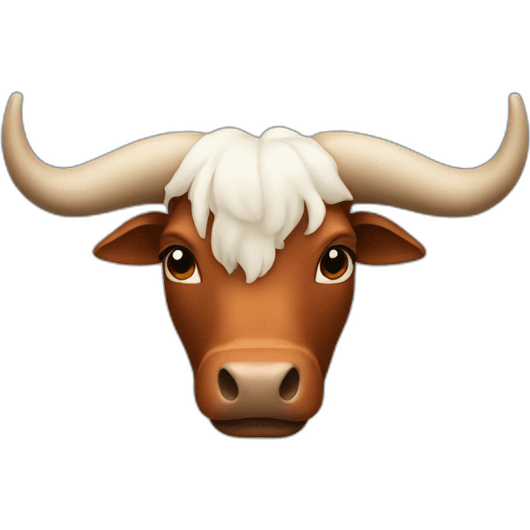 ox horns only emoji