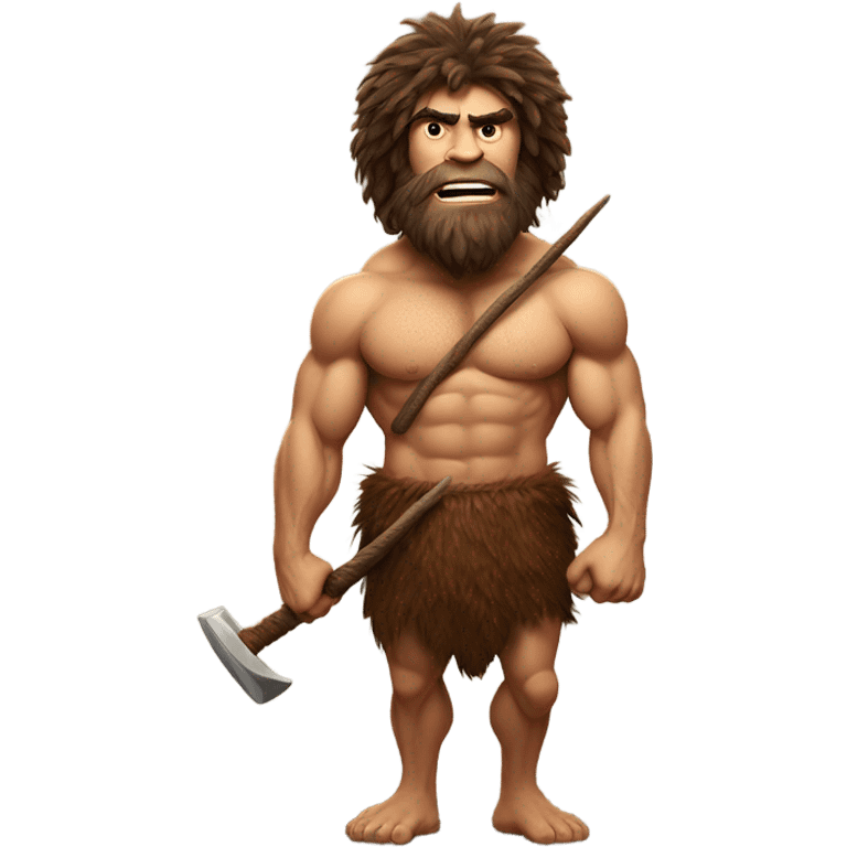 cave man emoji