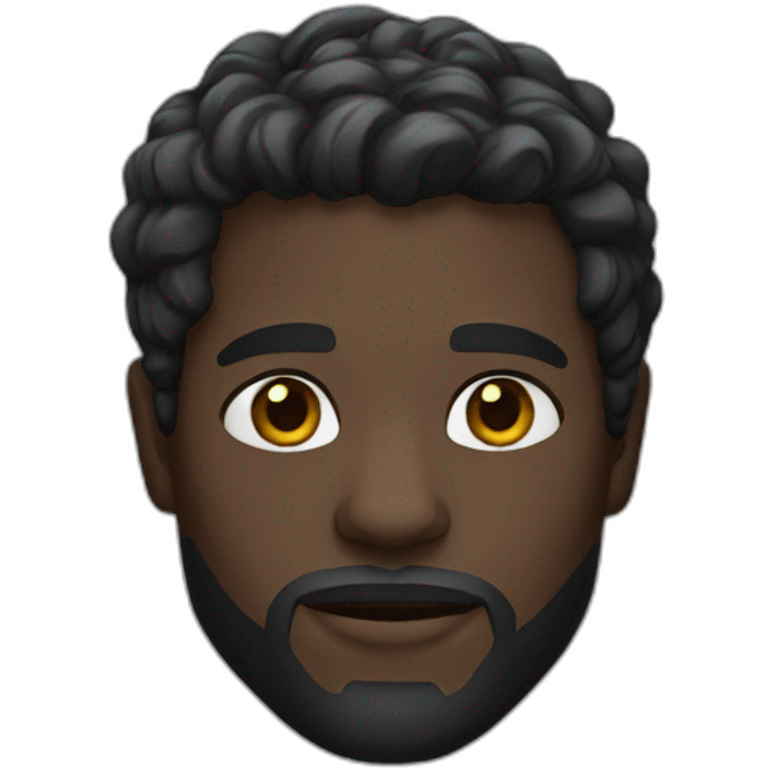 Black Panther without mask emoji