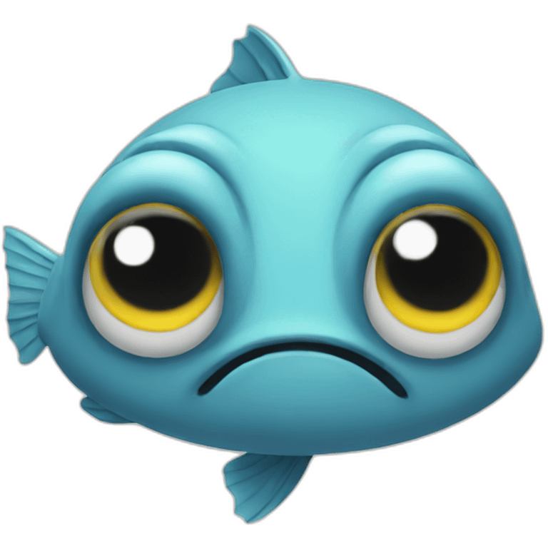 sad fish emoji