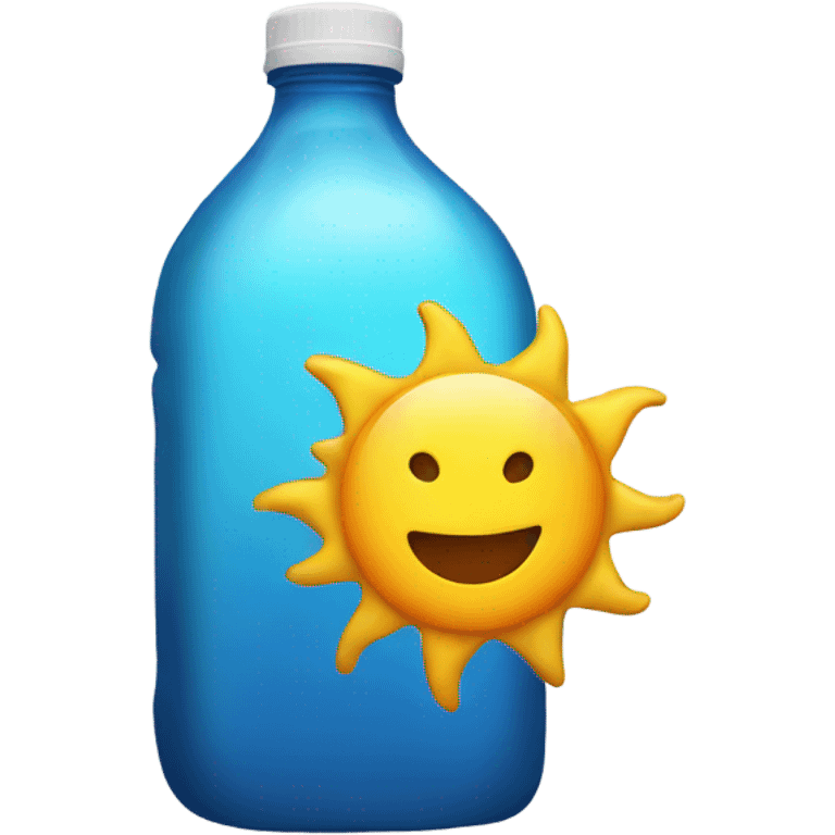 Sun water emoji