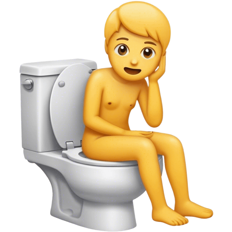 Emoji on toilet emoji