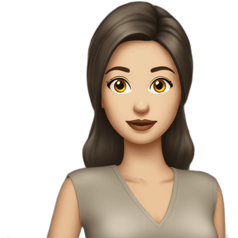 Brunette-girl-old-money-fashion-style emoji