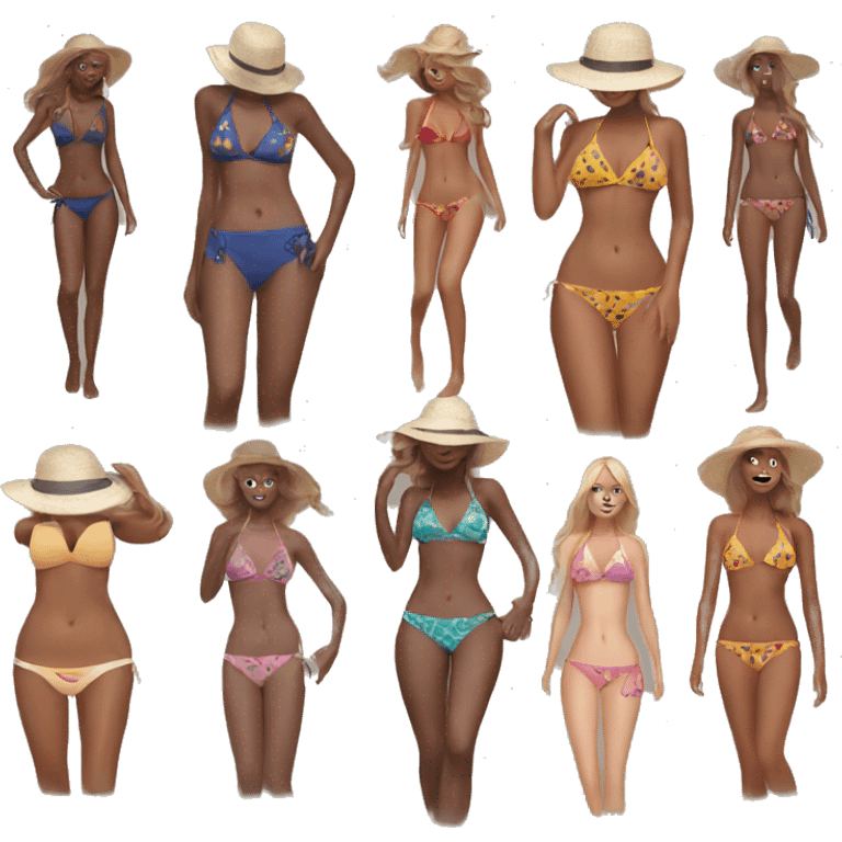 Bikini collection  emoji