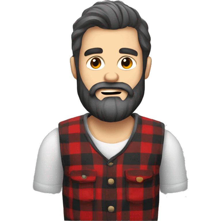 bearded lumberjack emoji