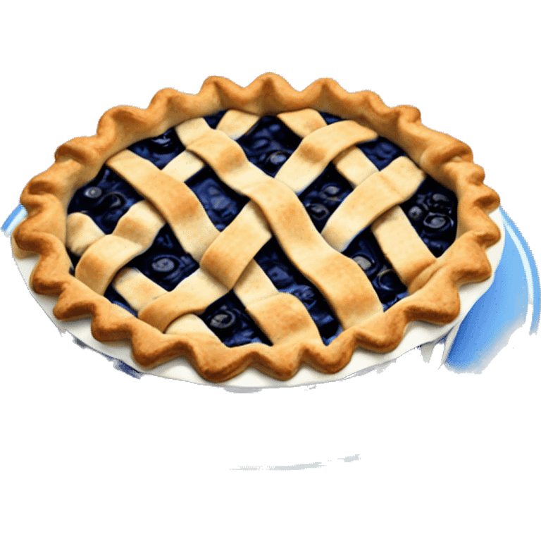 blueberry pie emoji