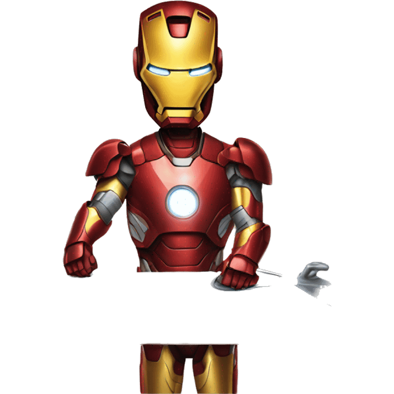 iron man ironing emoji