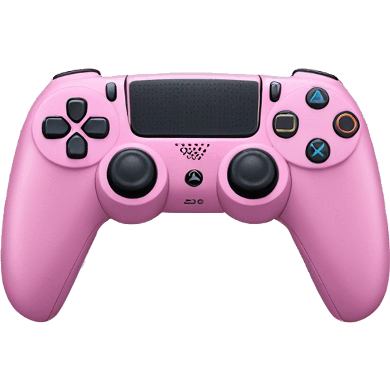 PlayStation 5 controller pink emoji