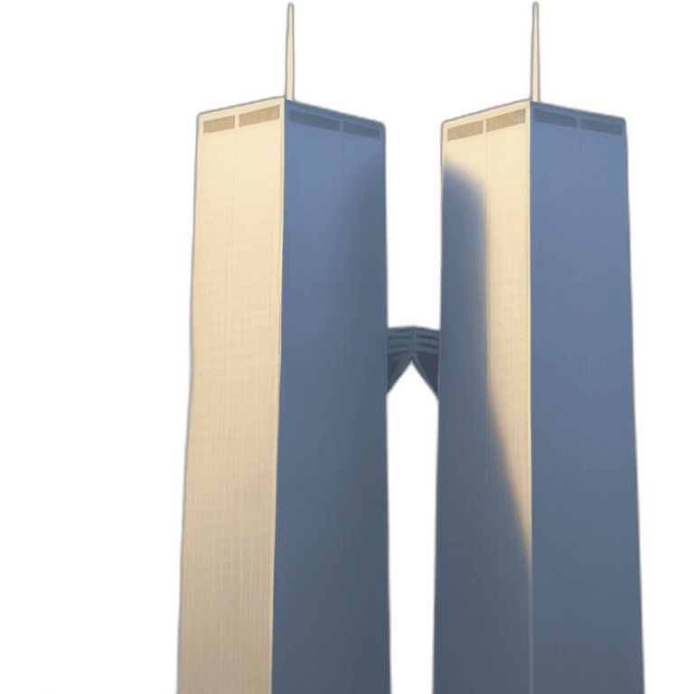 The twin towers emoji