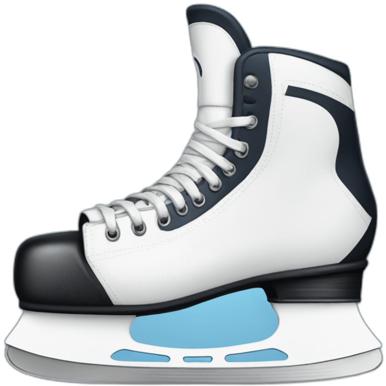 ice hockey skate emoji