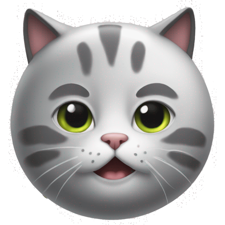 Un gato espacia emoji