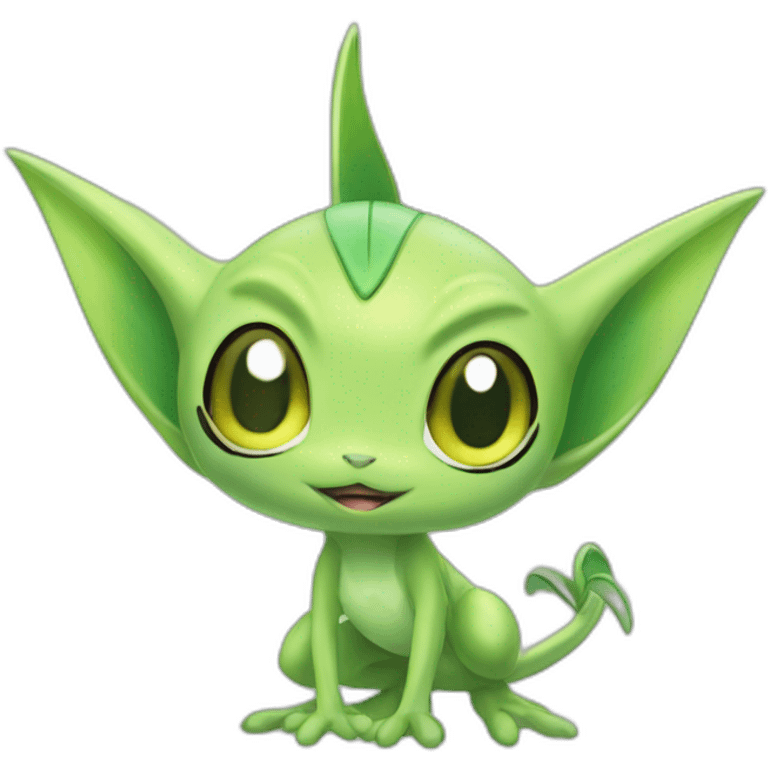 Shiny Celebi emoji