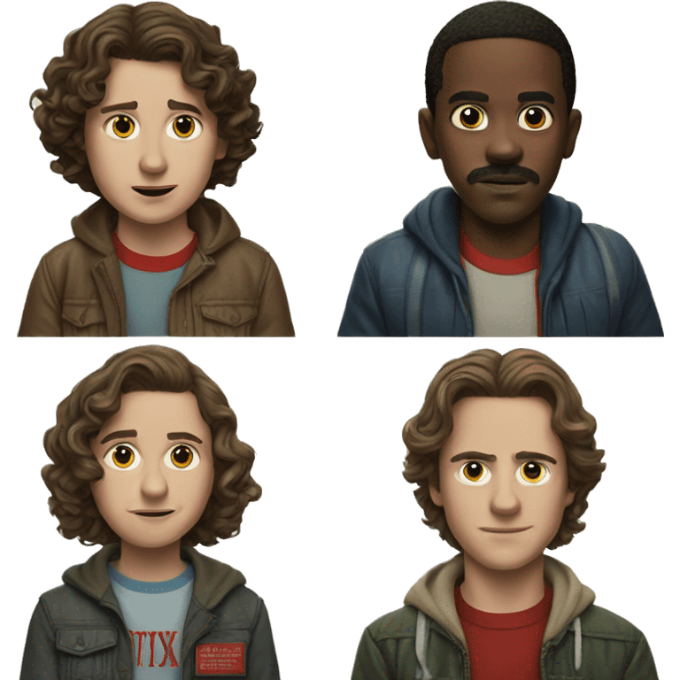 Stranger things emoji