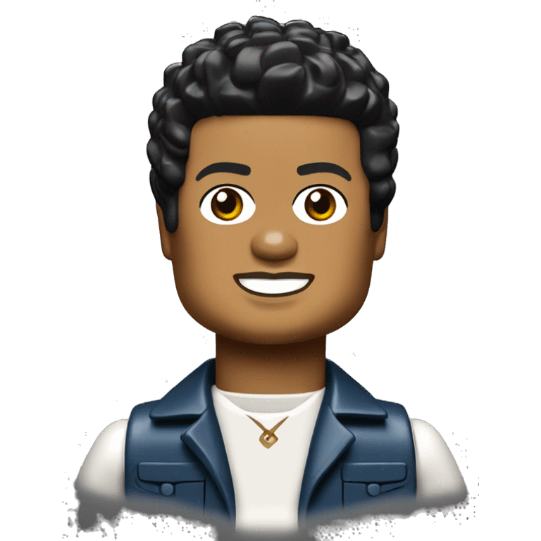 BRUNO MARS lego full body emoji