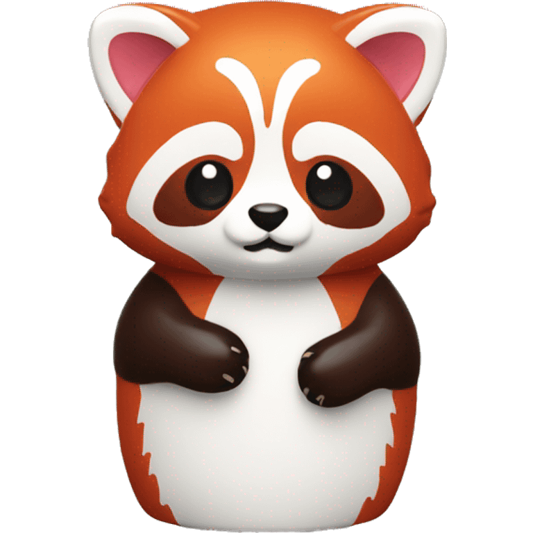 Red panda salt shaker emoji