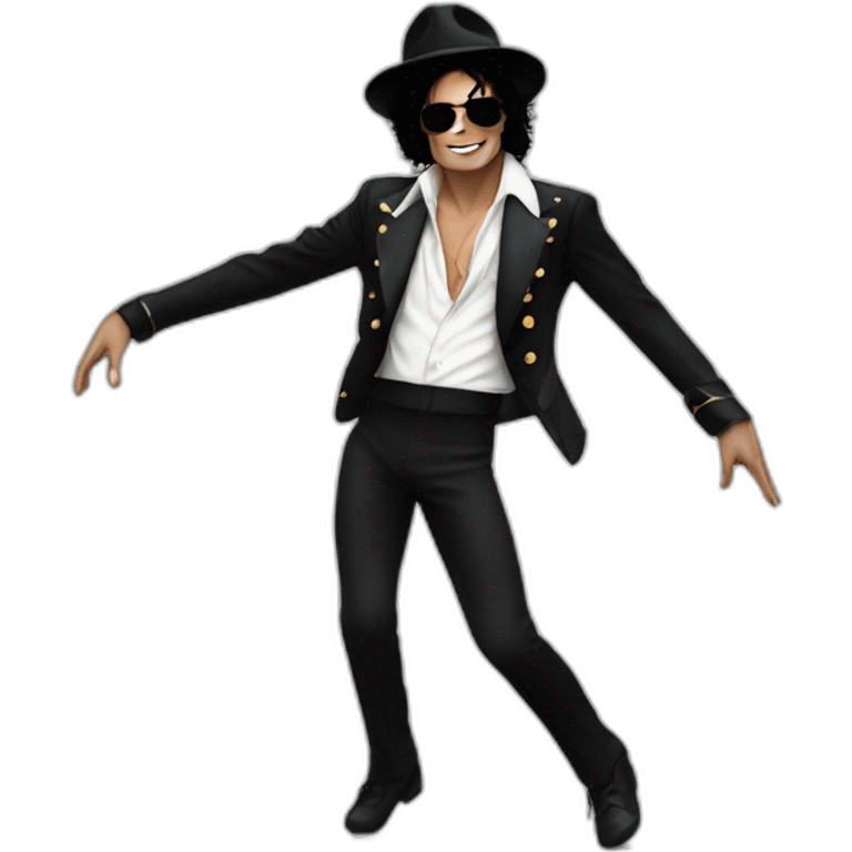 Michael jackson dance emoji