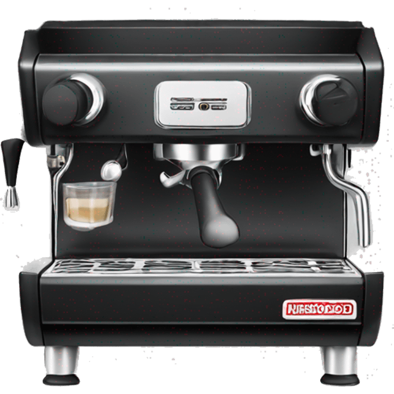 Black la marzocco linea mini emoji