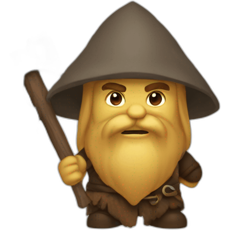 gimli with axe emoji