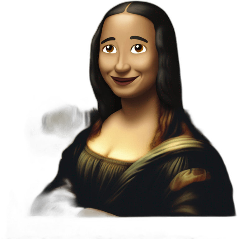 Mona lisa emoji