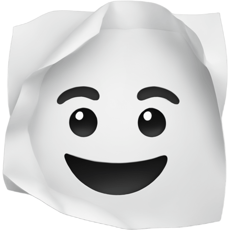 Paper ease emoji