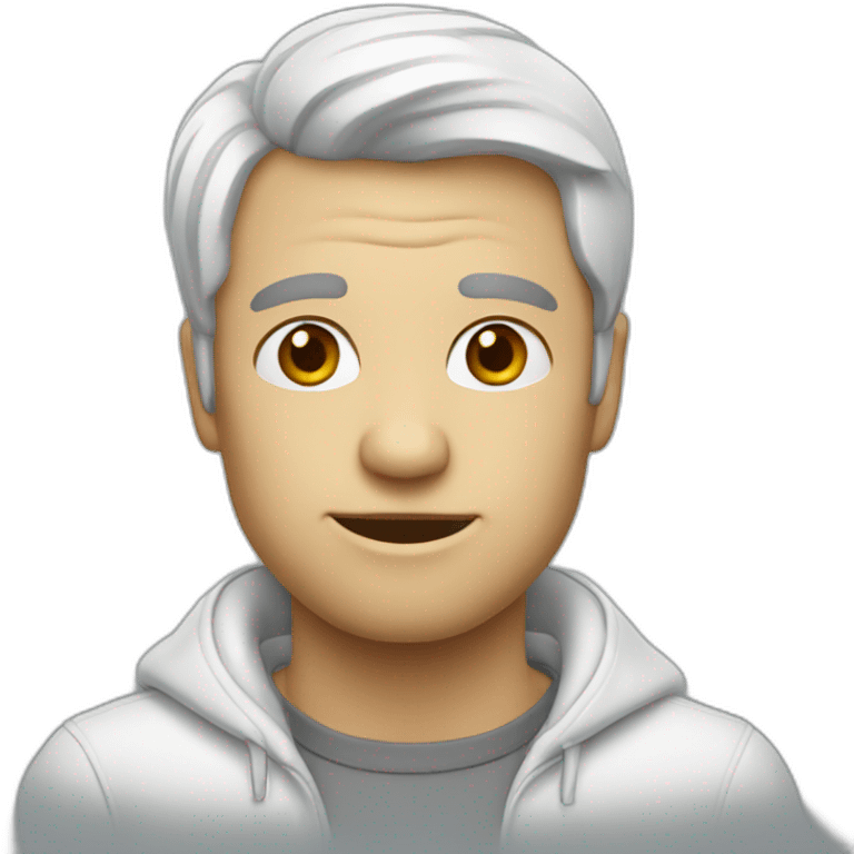 homme blanc emoji