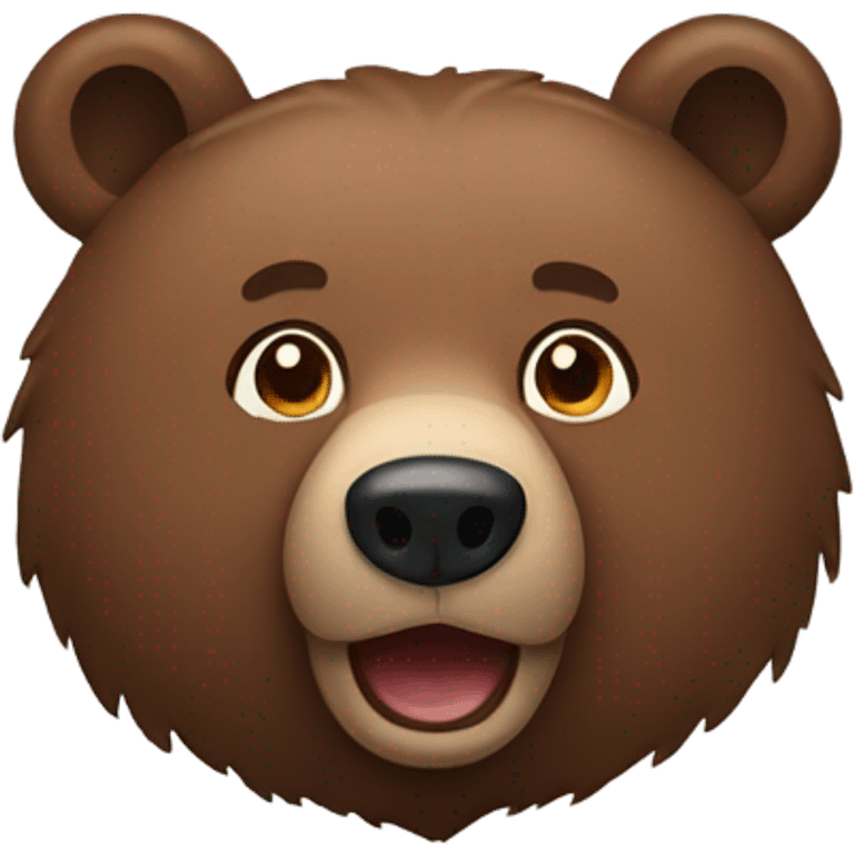 A Brown Bear emoji