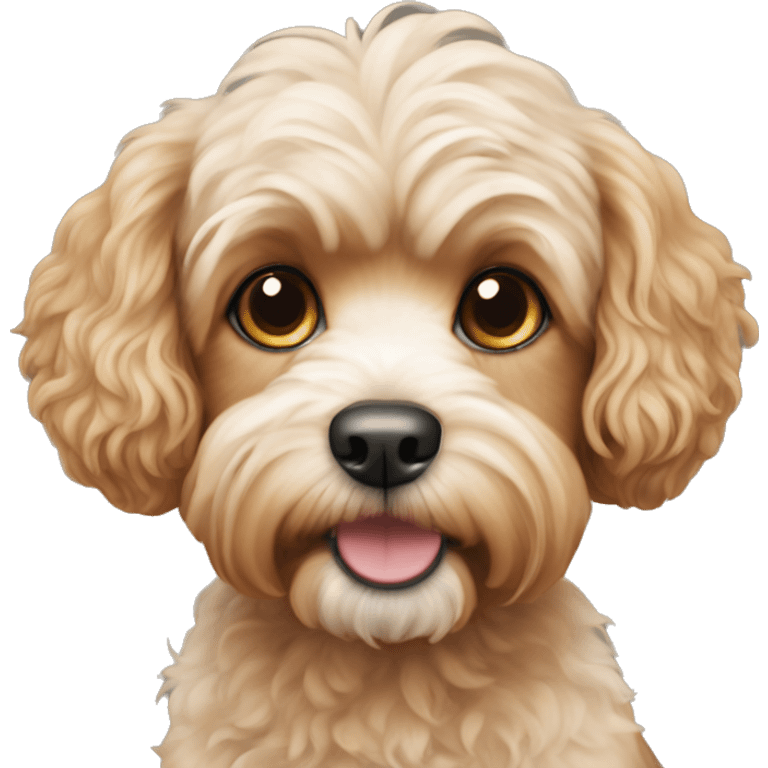 Cavoodle dog  emoji