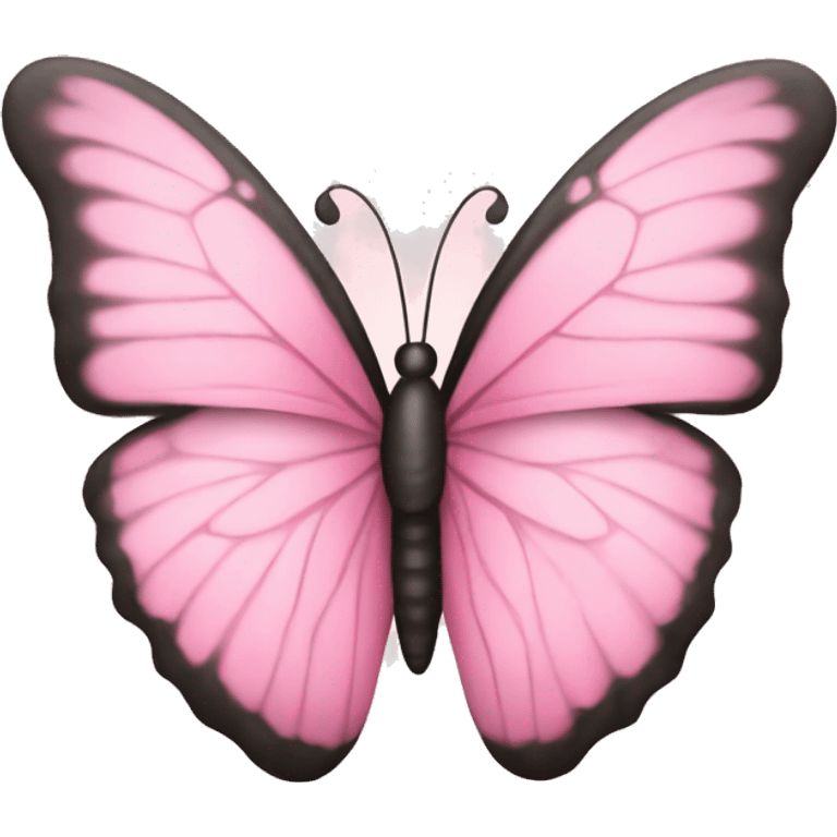 Create a baby pink butterfly  emoji