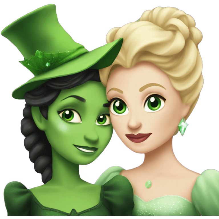 Elphaba and Glinda  emoji