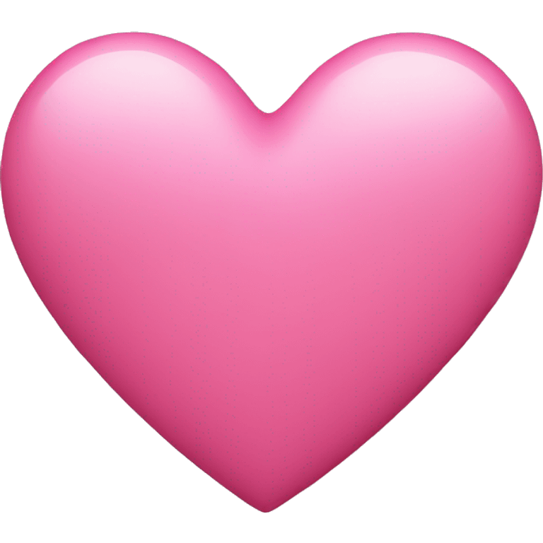 pink love heart emoji