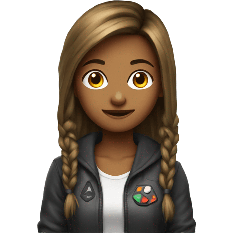 Girl gamer emoji