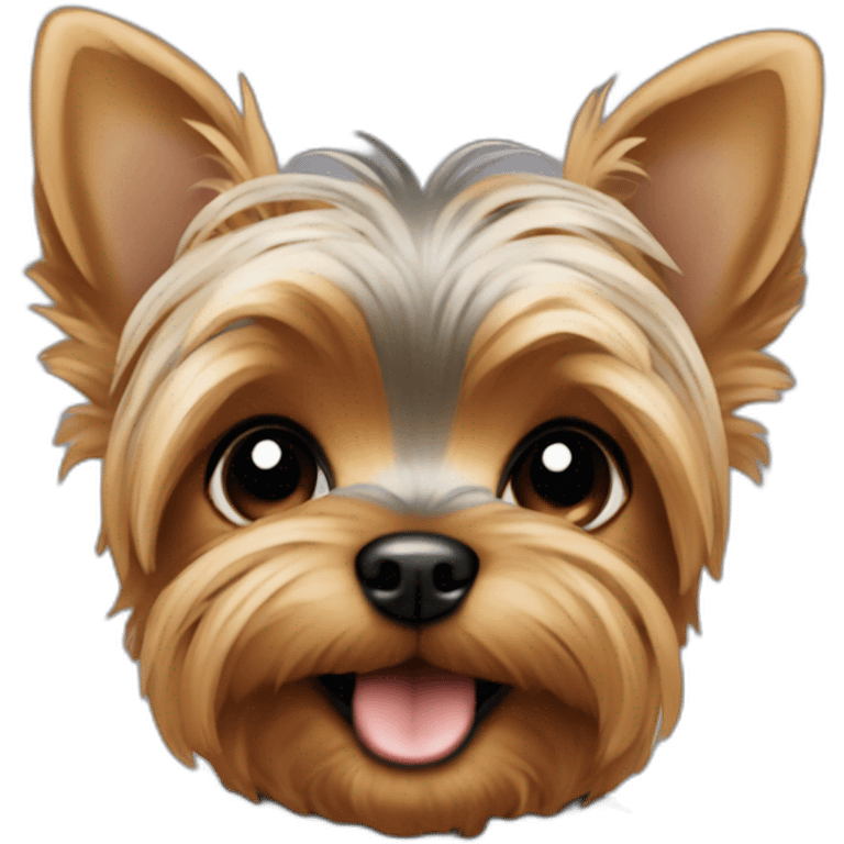 Yorkie baby emoji