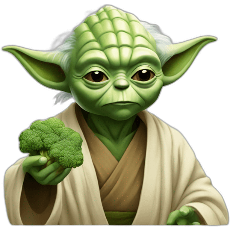 yoda smoking brocoli emoji