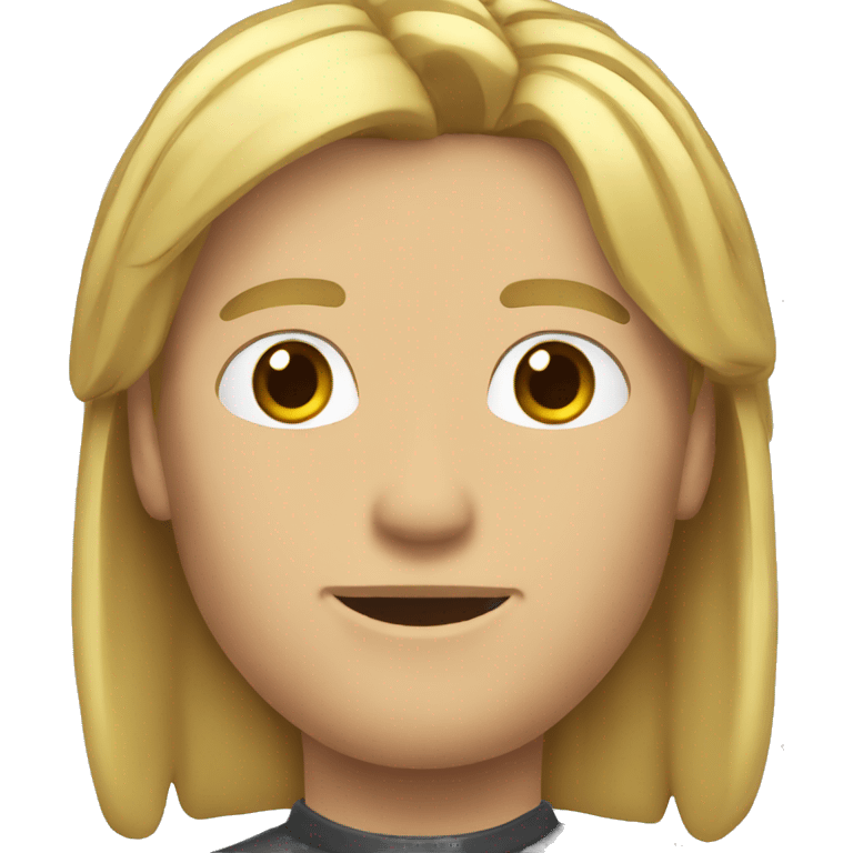 homme meche blond emoji