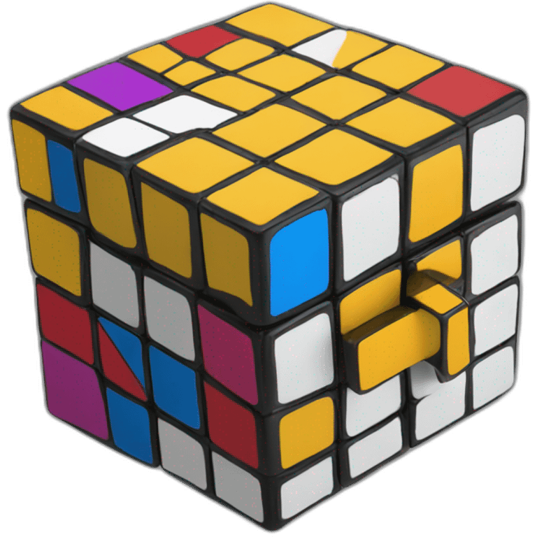 Rubiks cube emoji