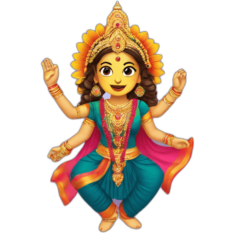 Navratri gujarati festival emoji