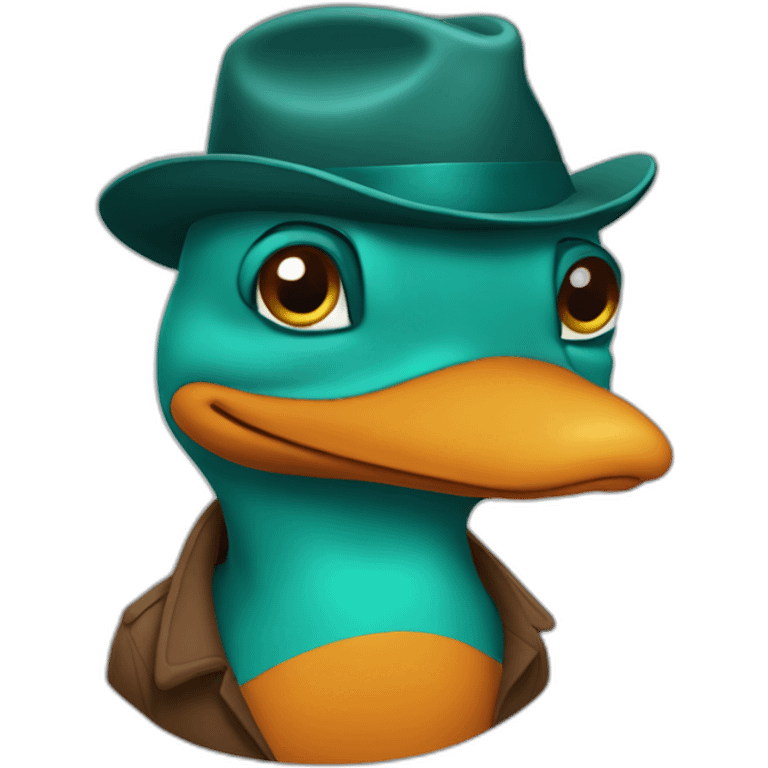 Perry the platypus emoji