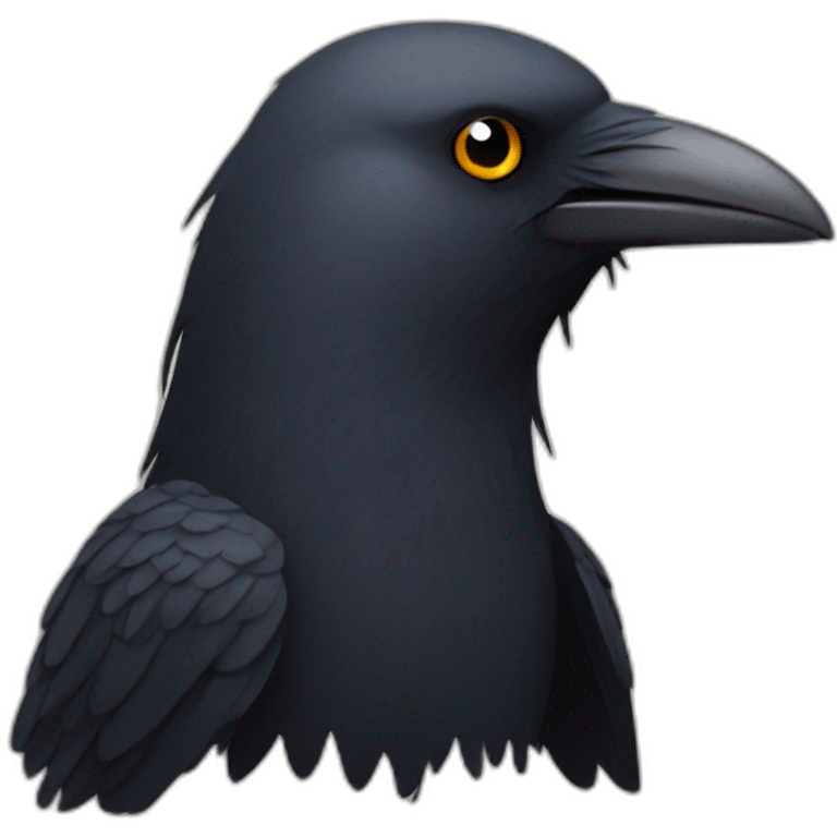 crow emoji