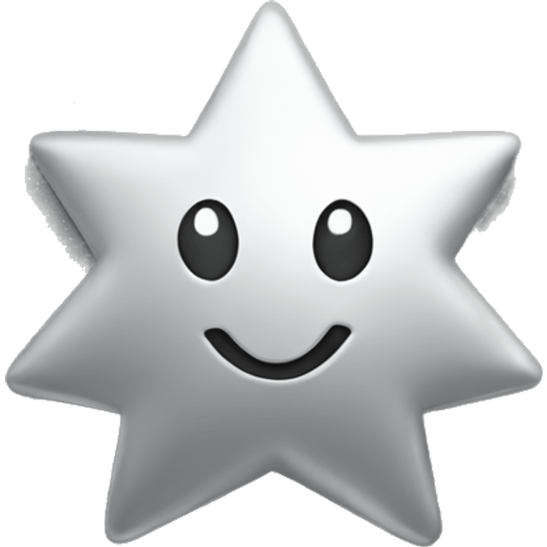 Stars silver emoji