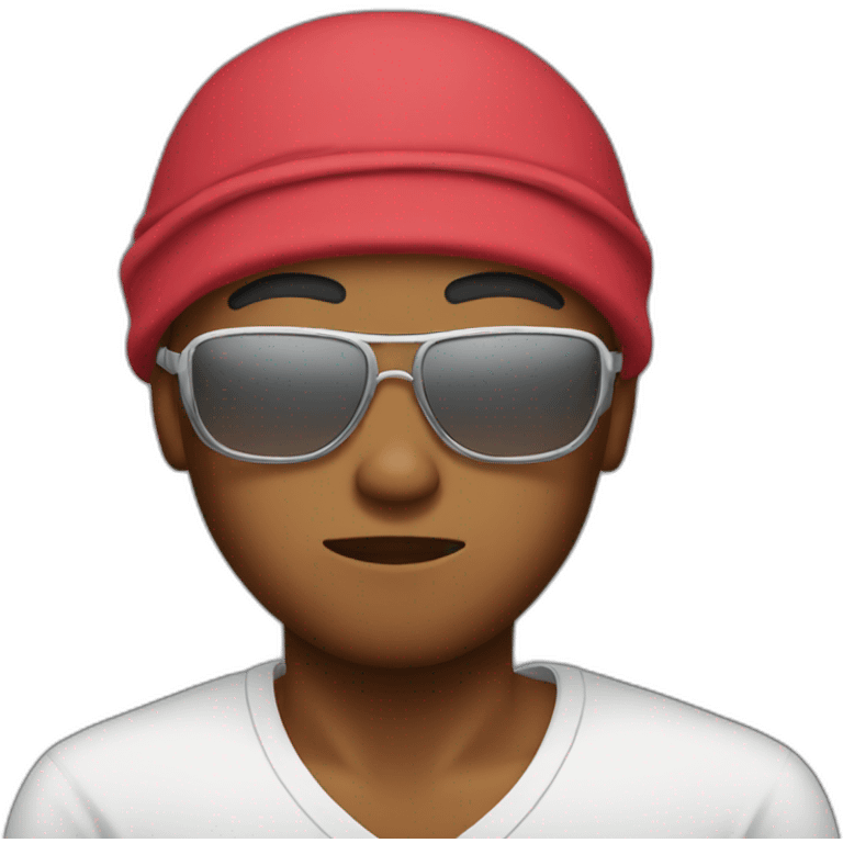 Gangster with durag emoji