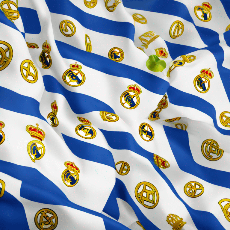 Real madrid flag  emoji